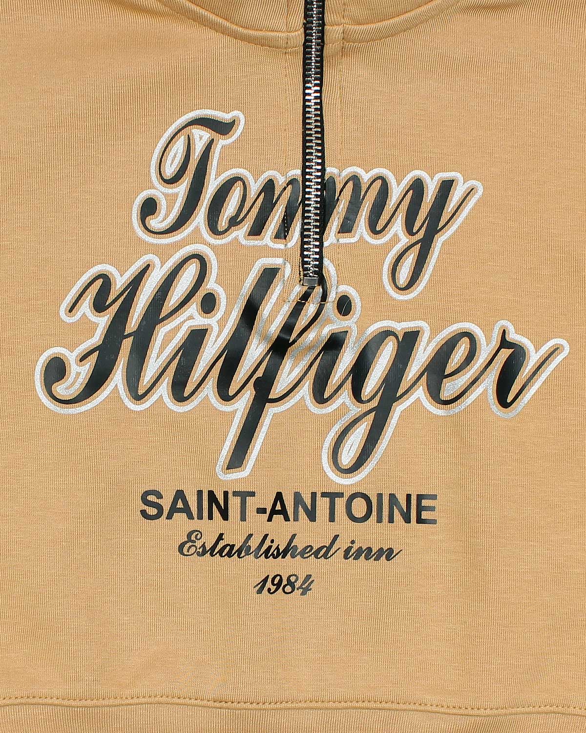 Baby Girls High Neck Tracksuit - Beige