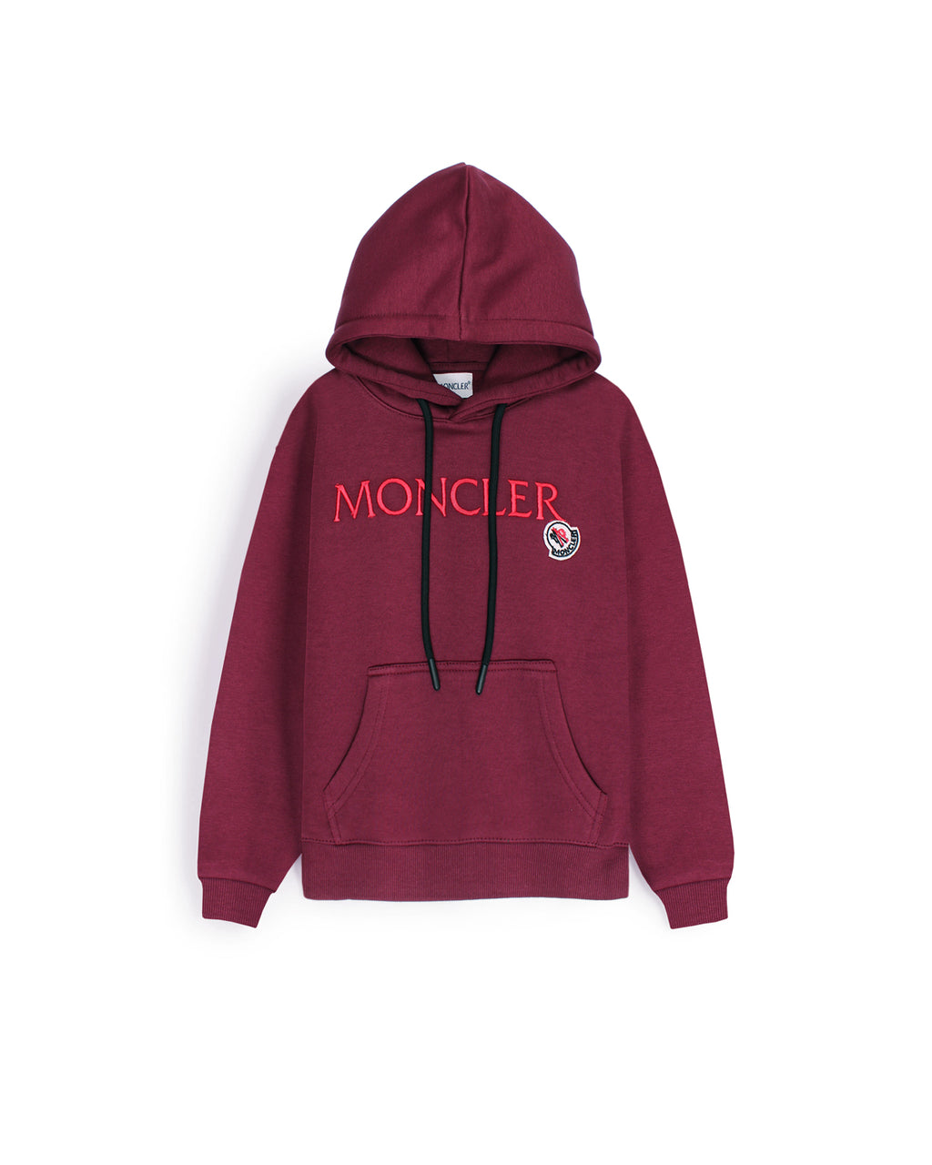 Mon. Logo Kids Hoodie - Maroon