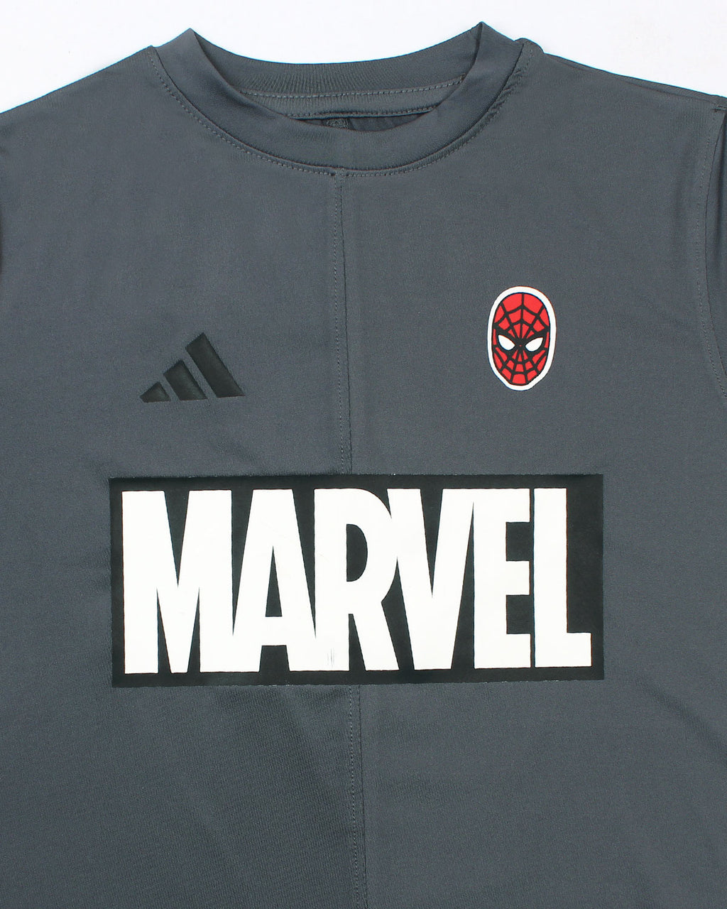 Kids Marvel Graphic T-Shirt - Grey