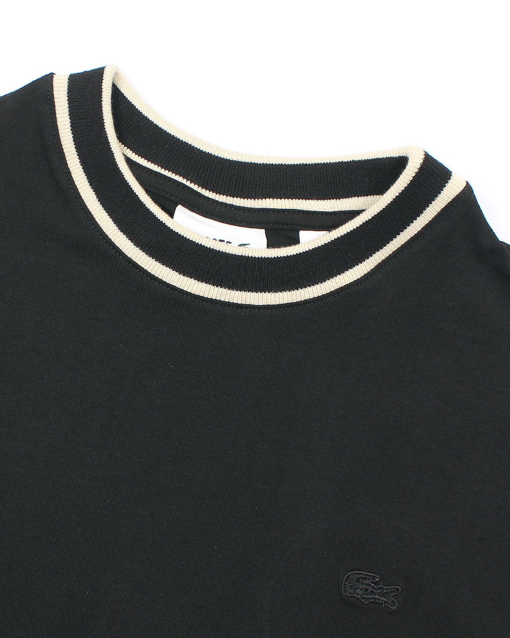 Men's Lac. Minimal Oversize T Shirt - Black