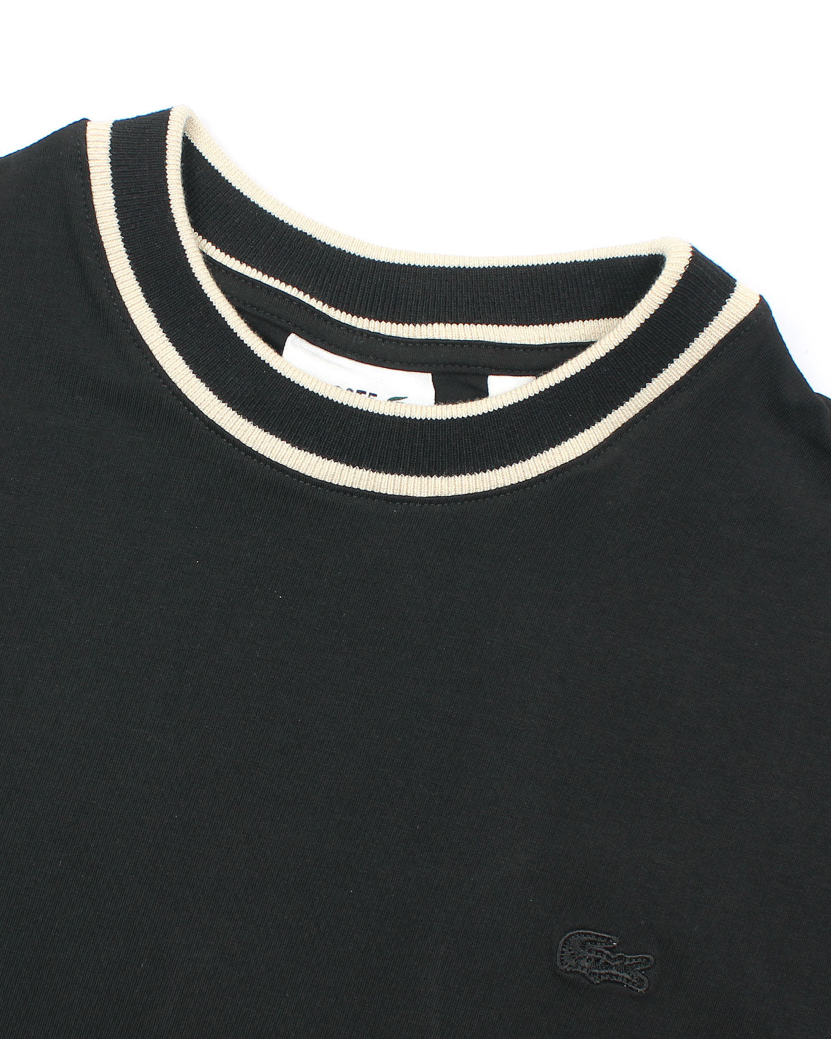 Men's Lac. Minimal Oversize T Shirt - Black