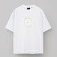 A-X Men's Oversized Logo Patch T-Shirt – White