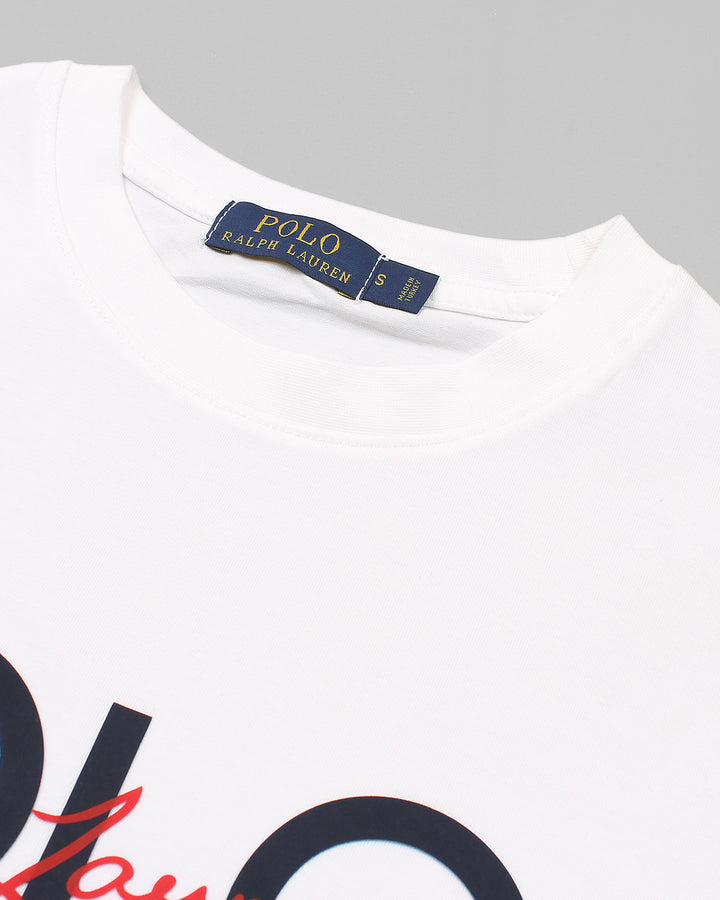 Men's Polo Signature T Shirt - White