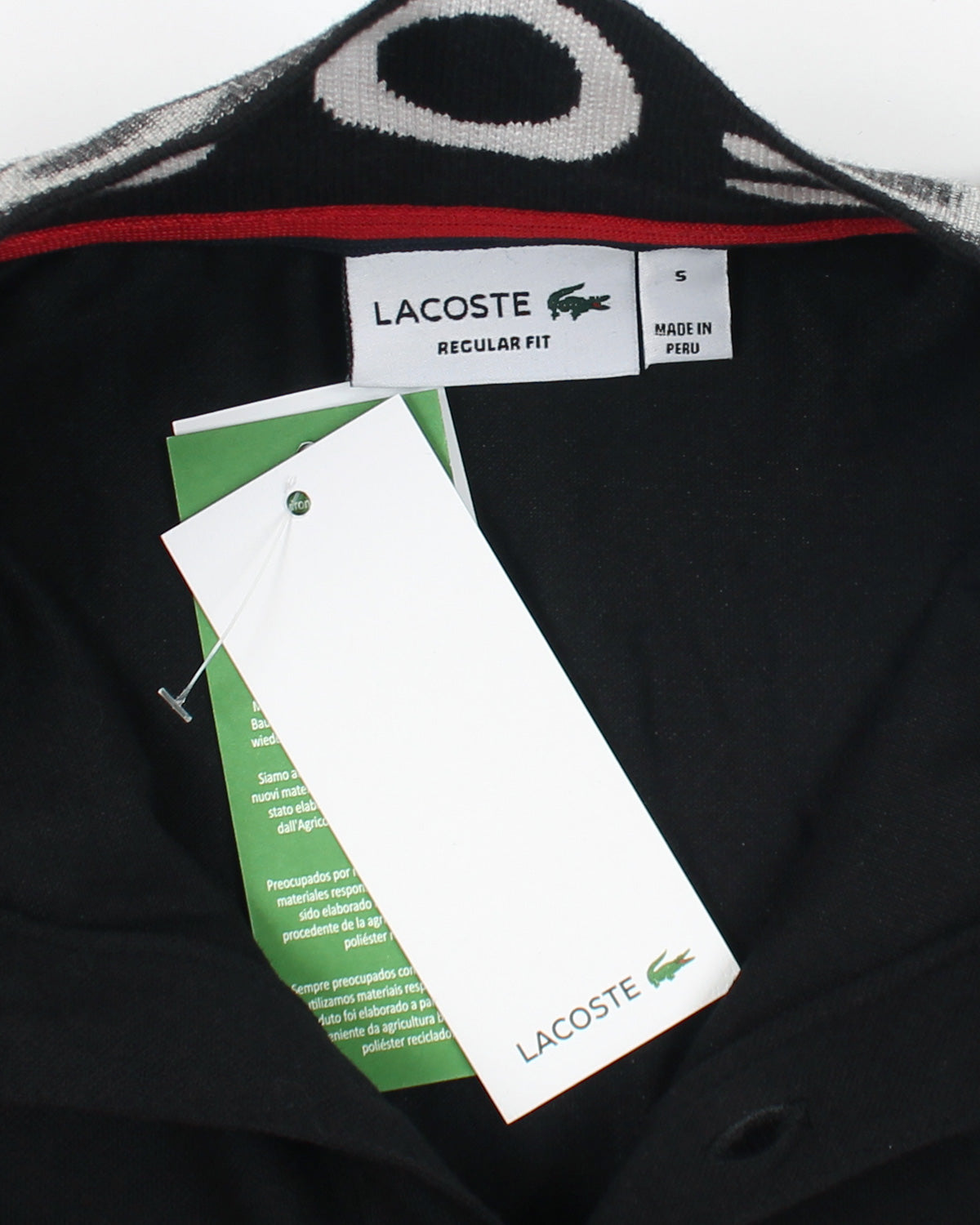 Exclusive L-O-C-T Collar D. Men Polo - Black