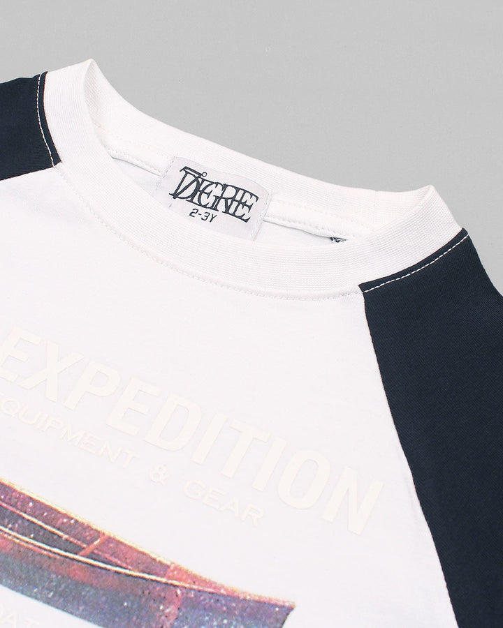 Kids Expedition Tracksuit Set - White