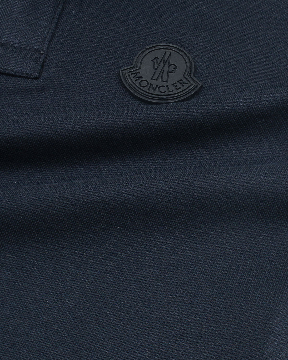 Premium Kids Mon. Batch Polo - Navy Blue