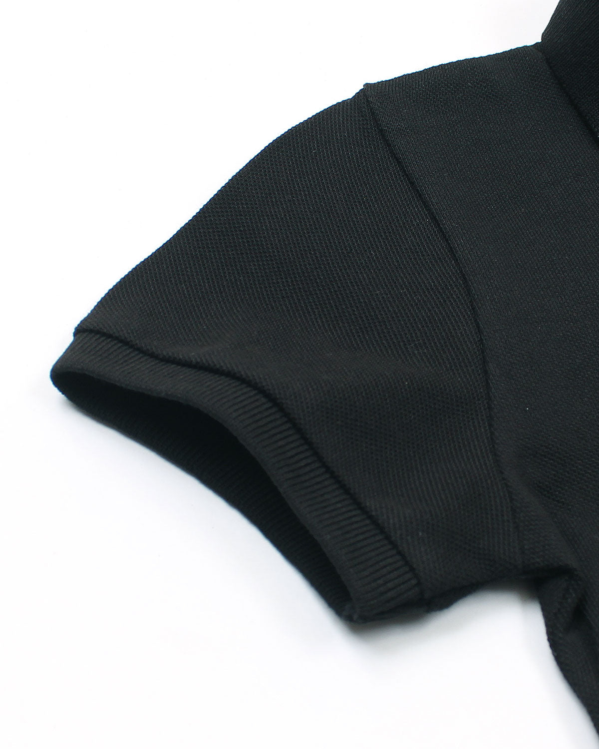 Baby Girl Iconic Polo Dress - Black