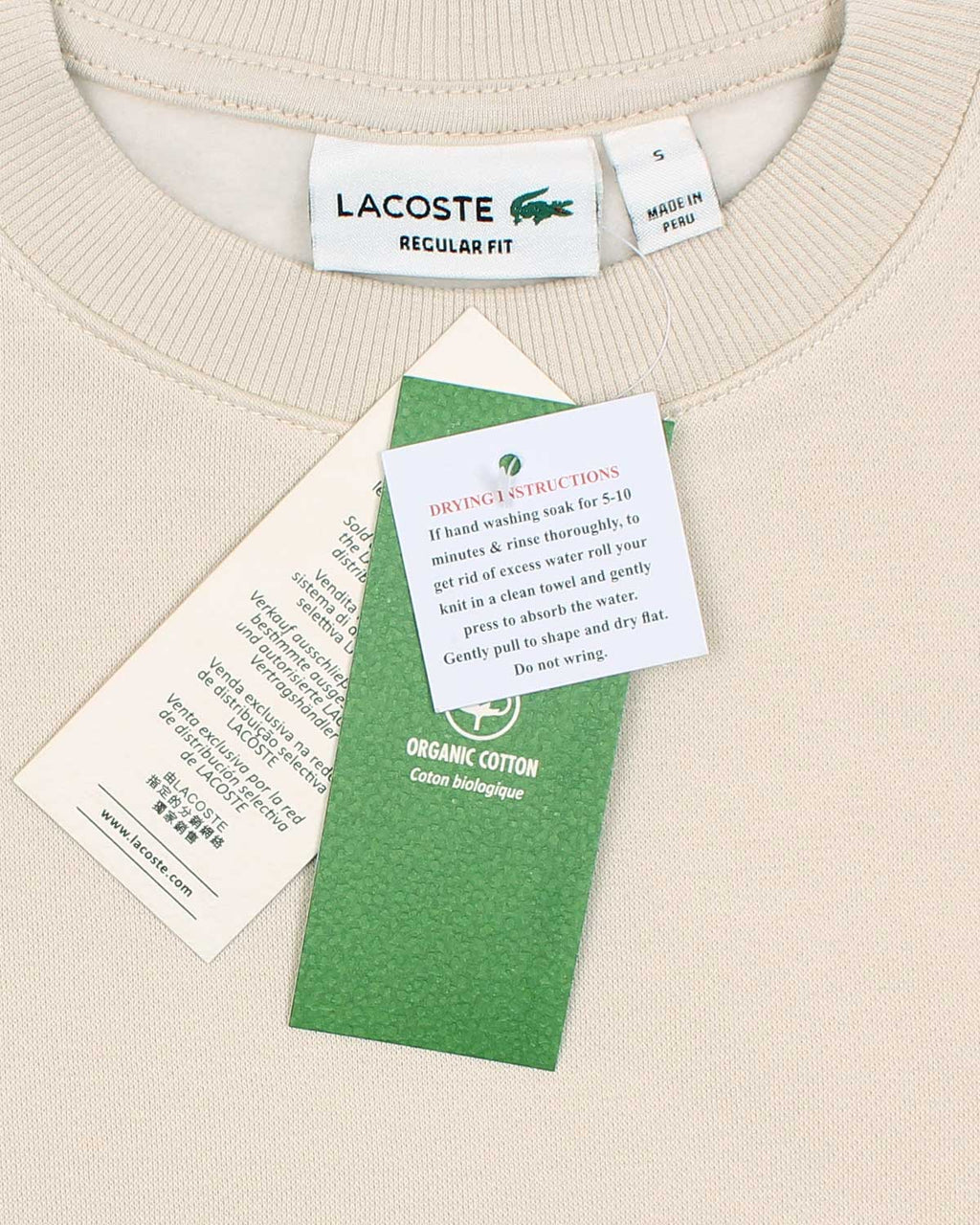 Premium Men’s Loc. Crew Neck Sweatshirt - Beige