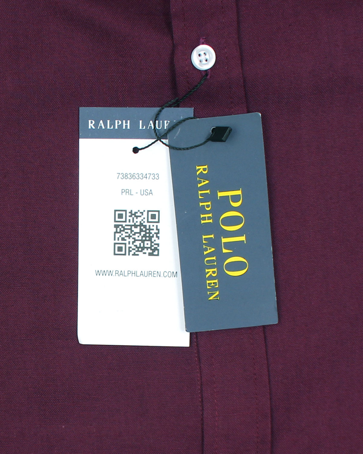 Premium Iconic Men Oxford Shirt -  Maroon