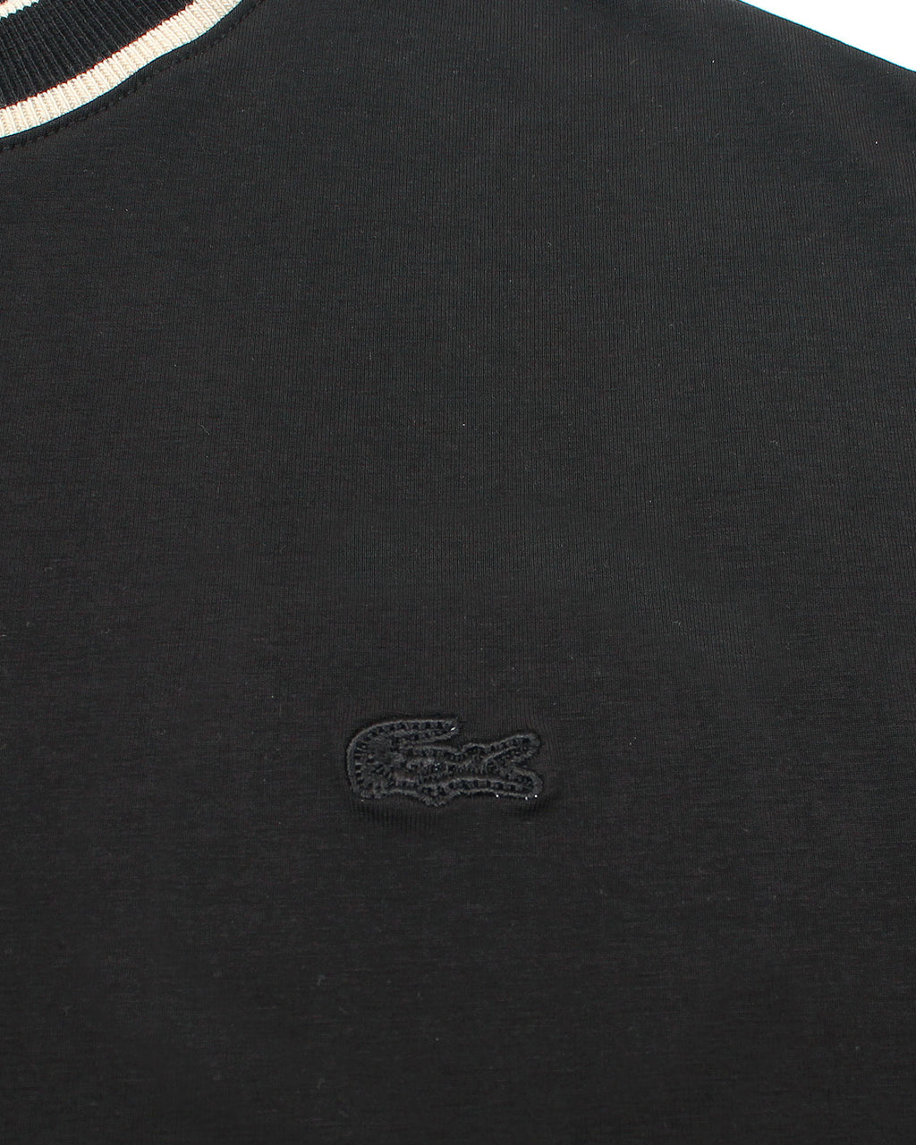 Men's Lac. Minimal Oversize T Shirt - Black
