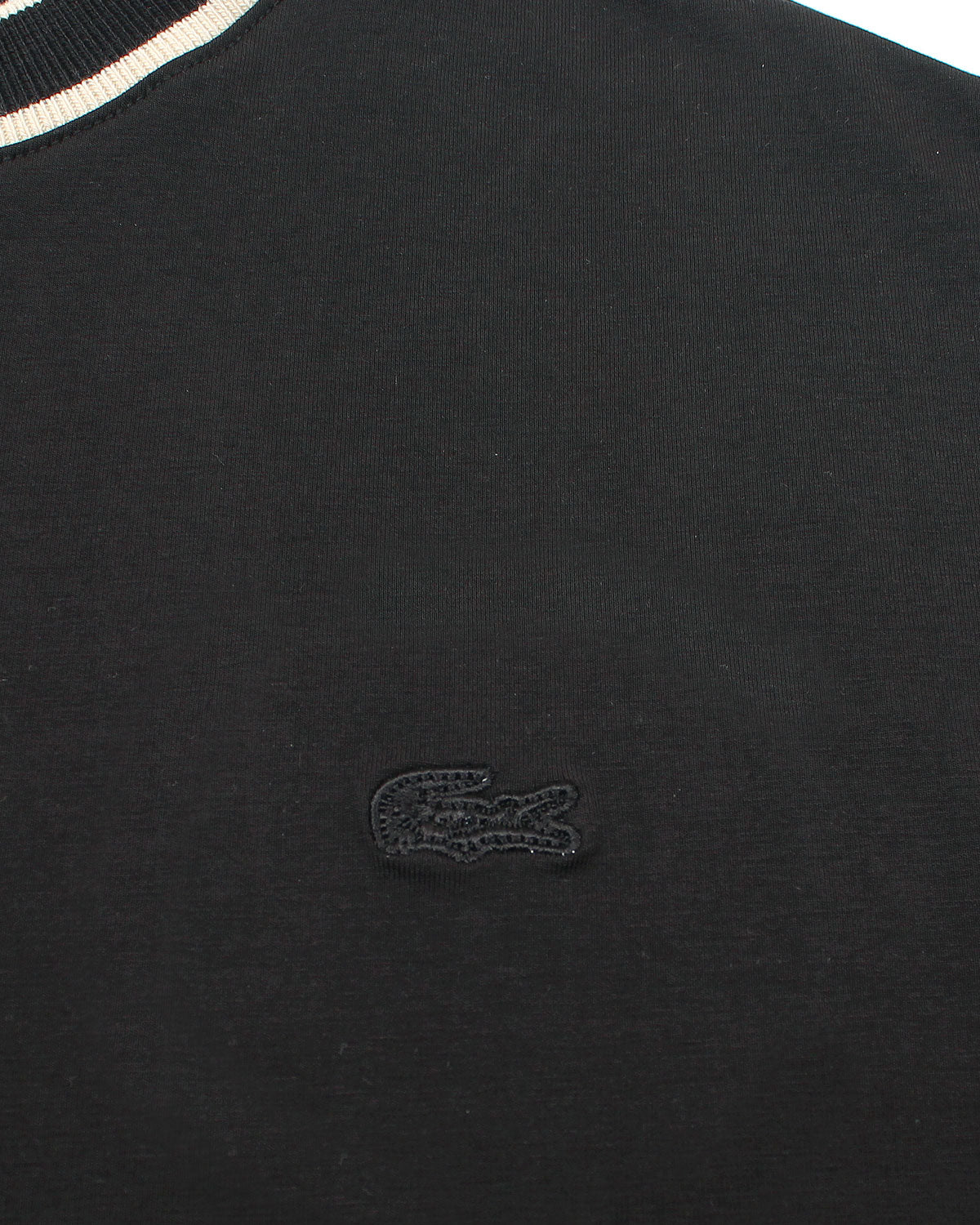 Men's Lac. Minimal Oversize T Shirt - Black