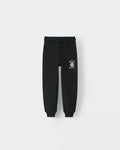 Kids Winter Basketball Jogger Pants - Black