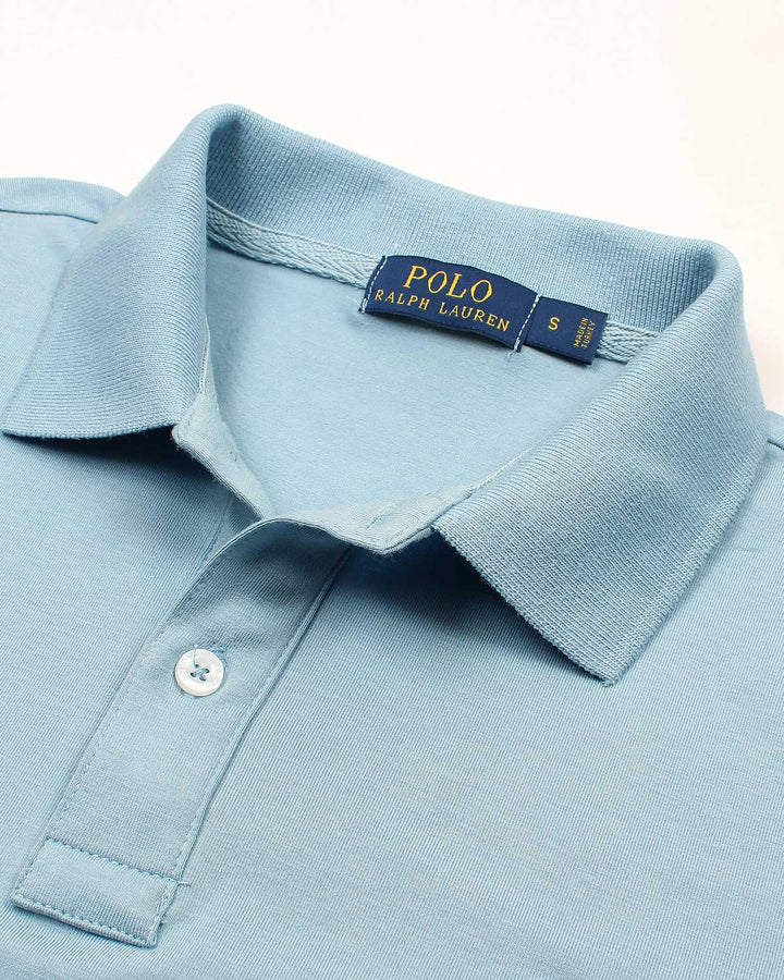 Men's Modal Iconic Polo Shirt - Sky Blue
