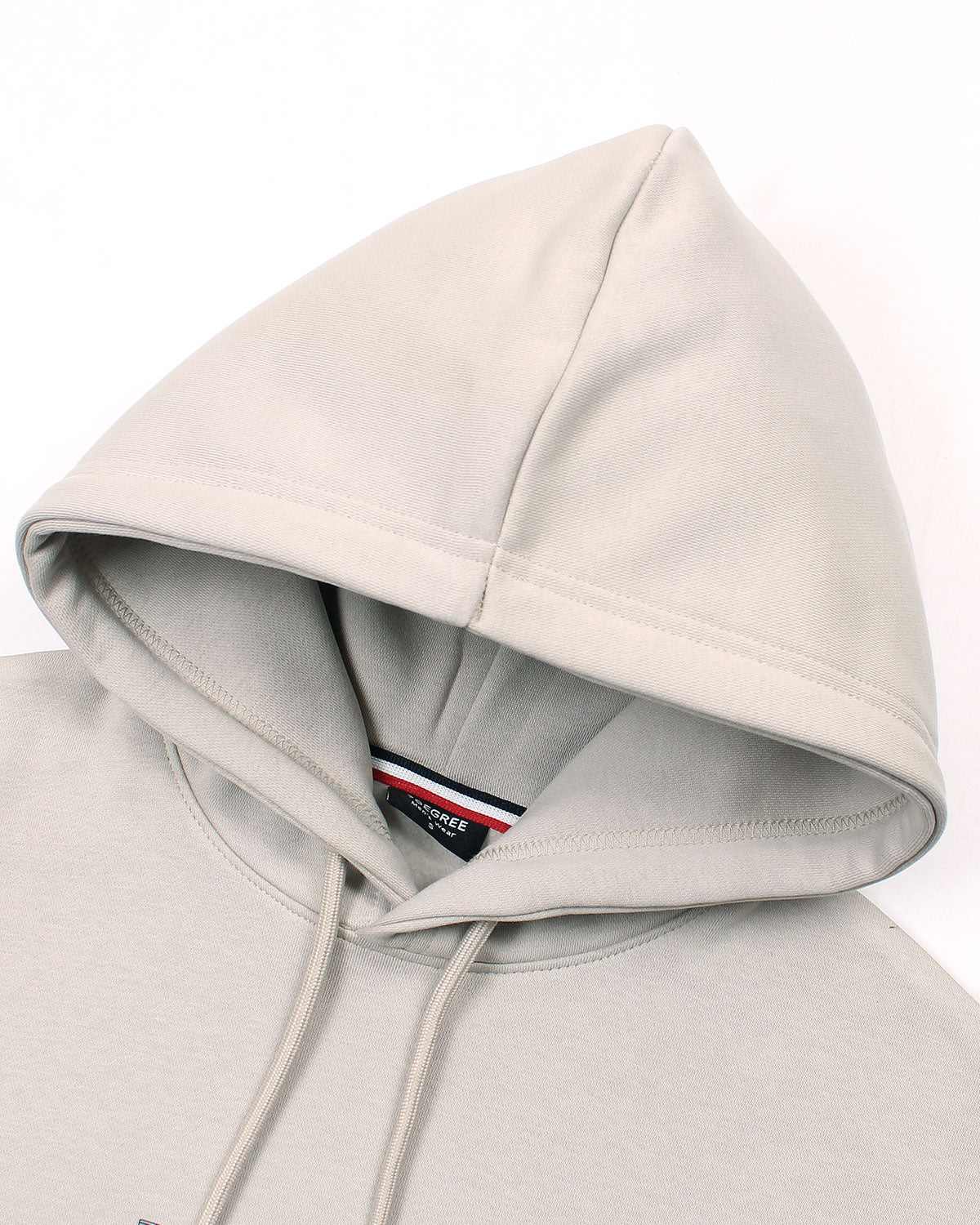 Men's Relax Fit TH Flag Hoddie  - Off White