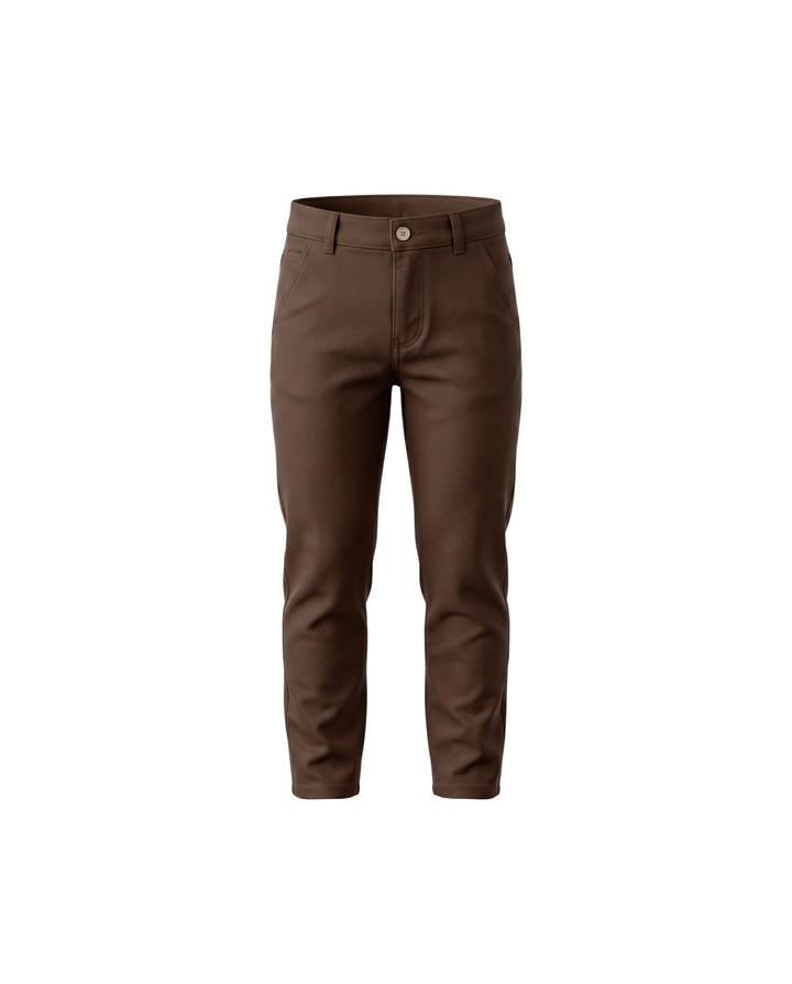 Exclusive Kids Cotton Pant - Dark Brown
