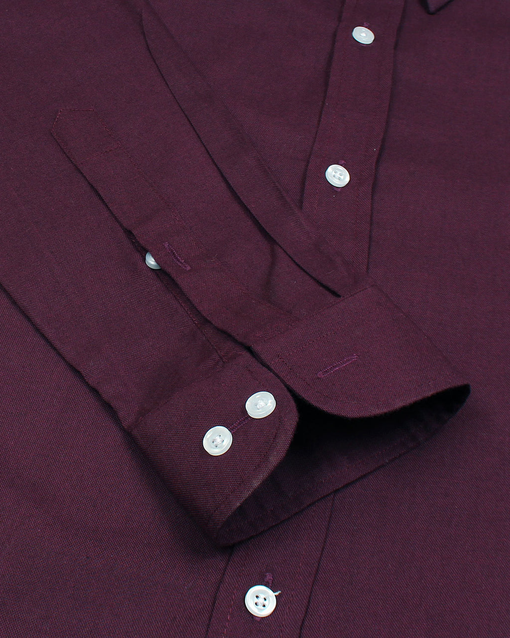 Premium Iconic Men Oxford Shirt -  Maroon