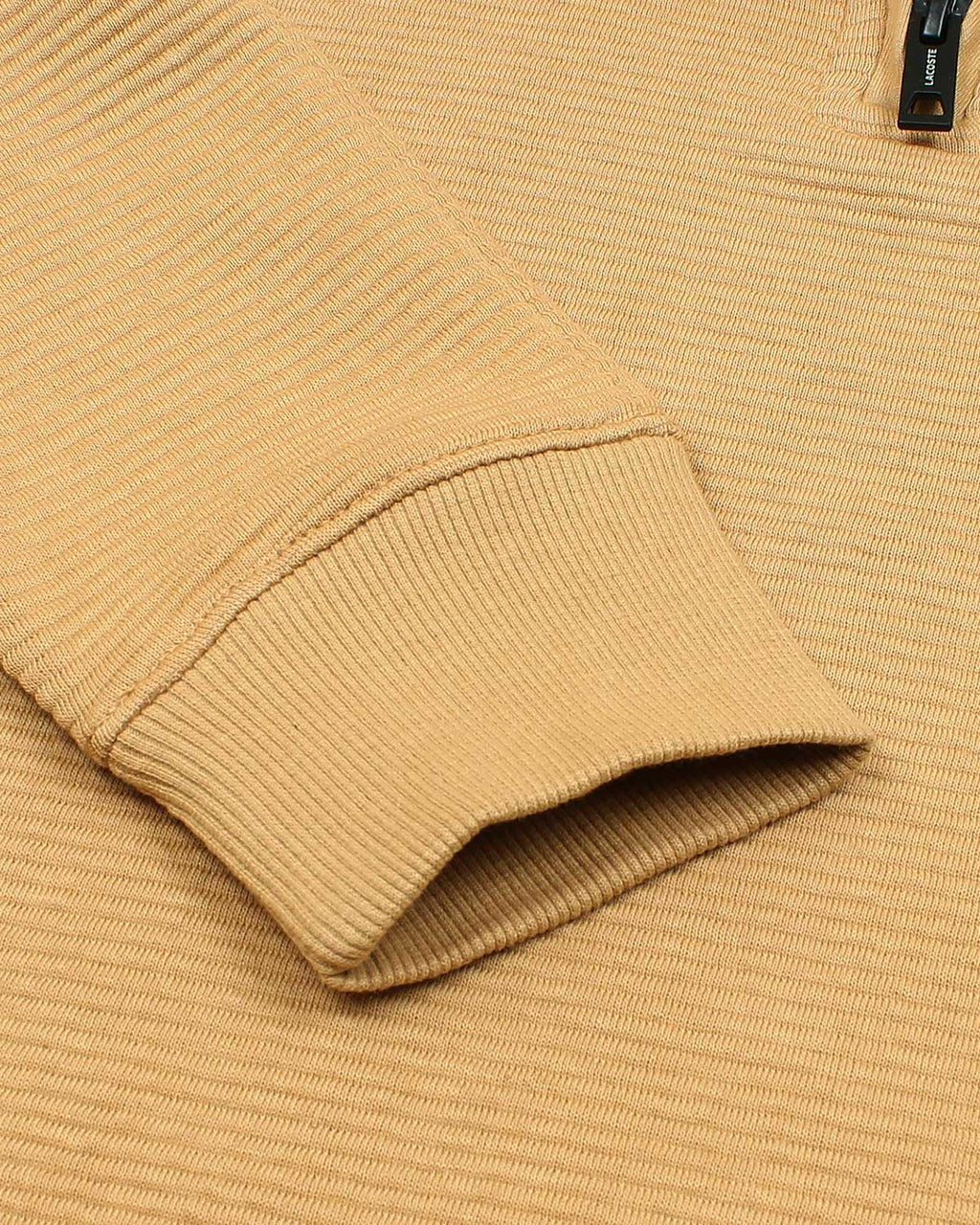 Premium Men's Loc. Mock Neck - Brown