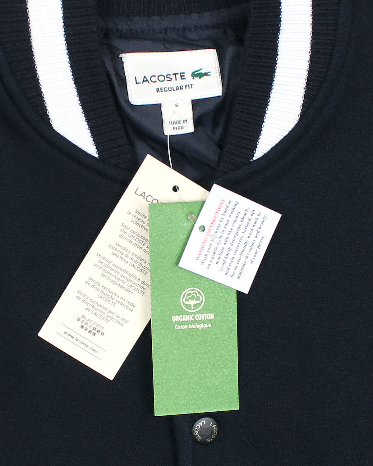 Premium Base Ball Lac. Jacket - Navy Blue