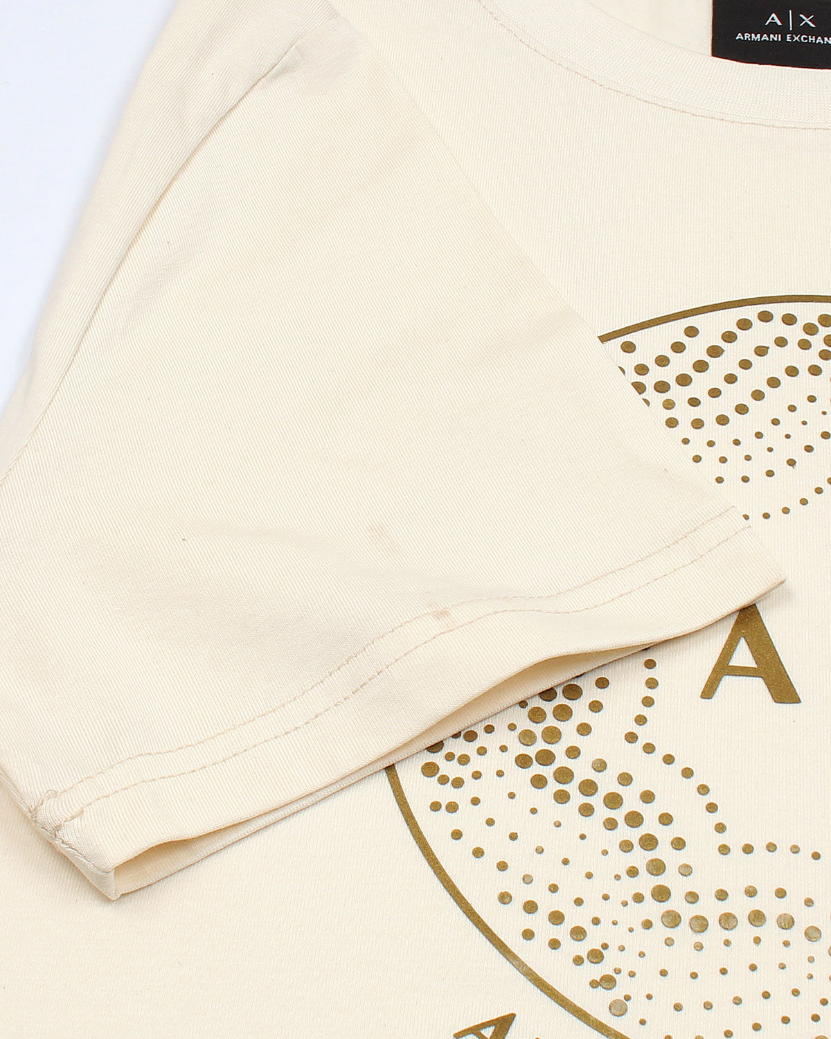 Exclusive A/X Men Gold Tee - Off White