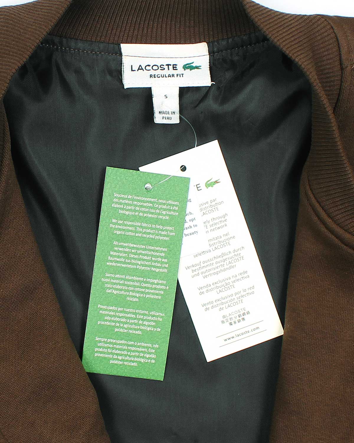 Premium Lac. Classics Baseball Jacket - Brown