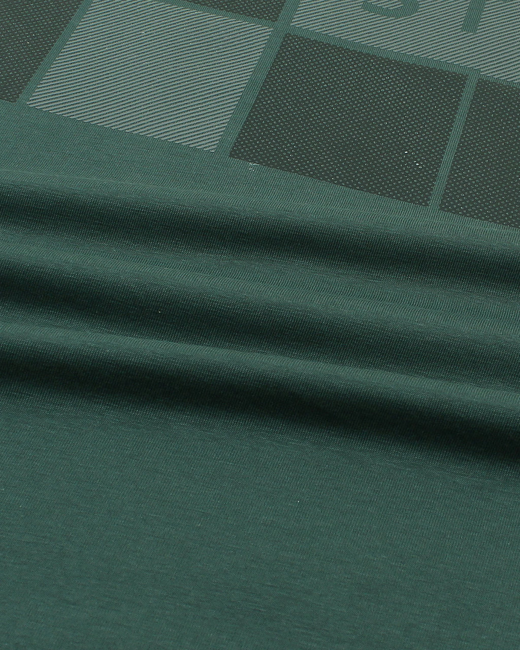Men's Lac Graphic Grid T Shirt - Green