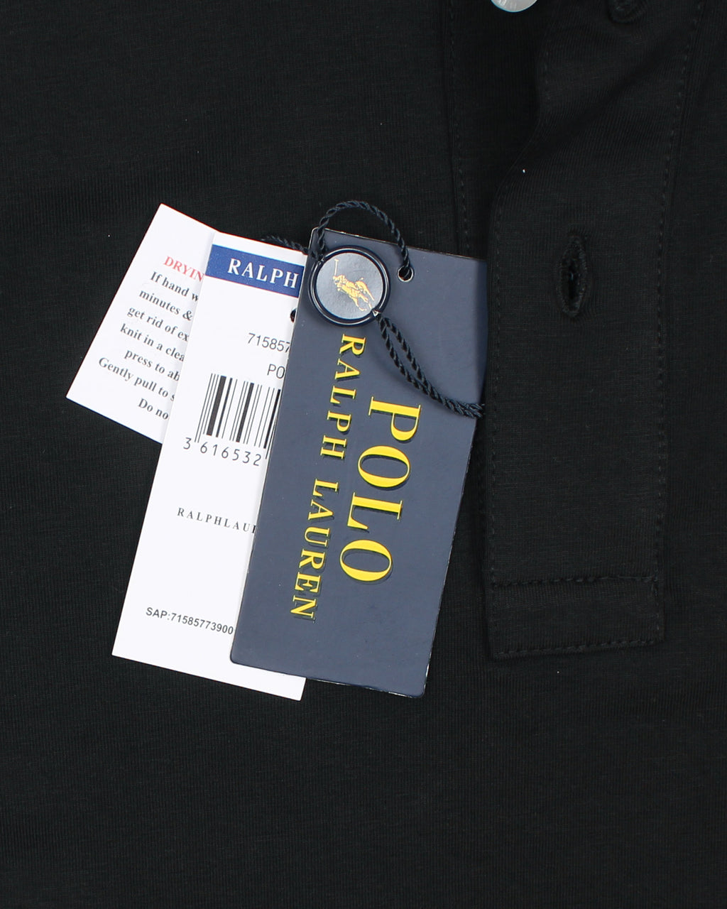 Iconic Air-Weave Men Polo R-L Polo - Black