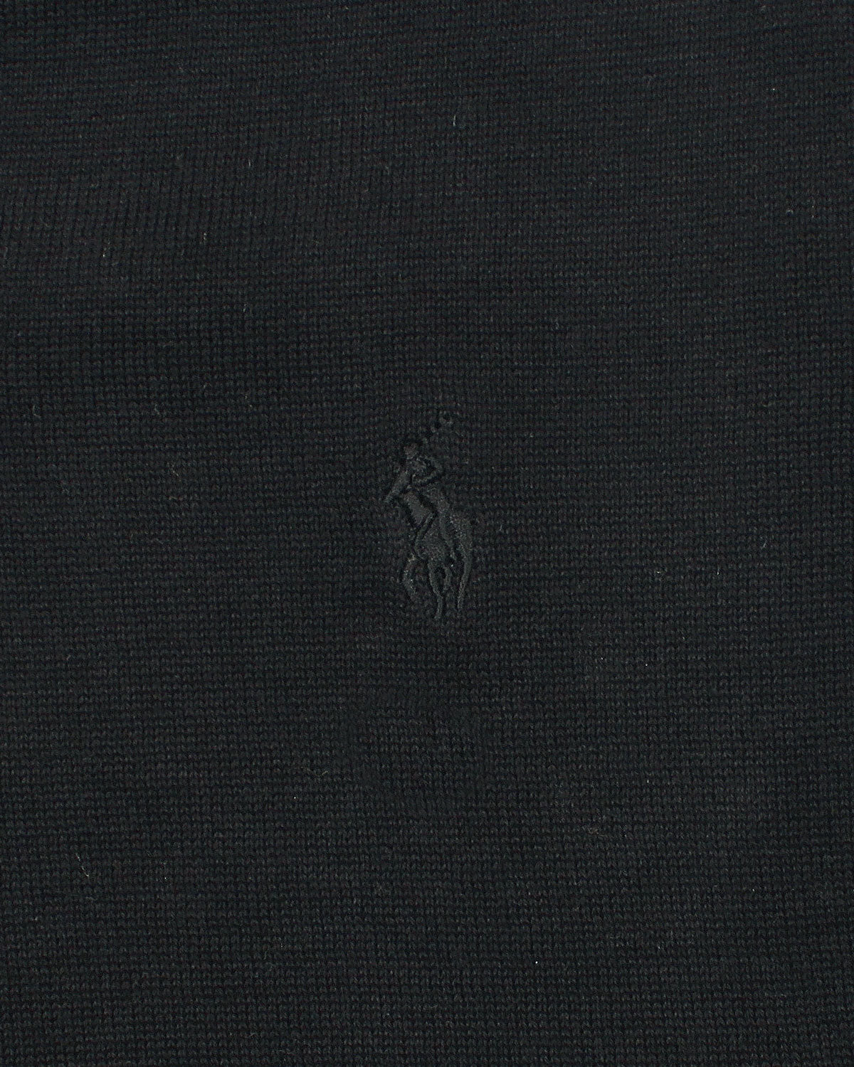 Exclusive Knitted Johny Collar Polo Shirt - Black