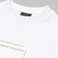A-X Men's Oversized Logo Patch T-Shirt – White