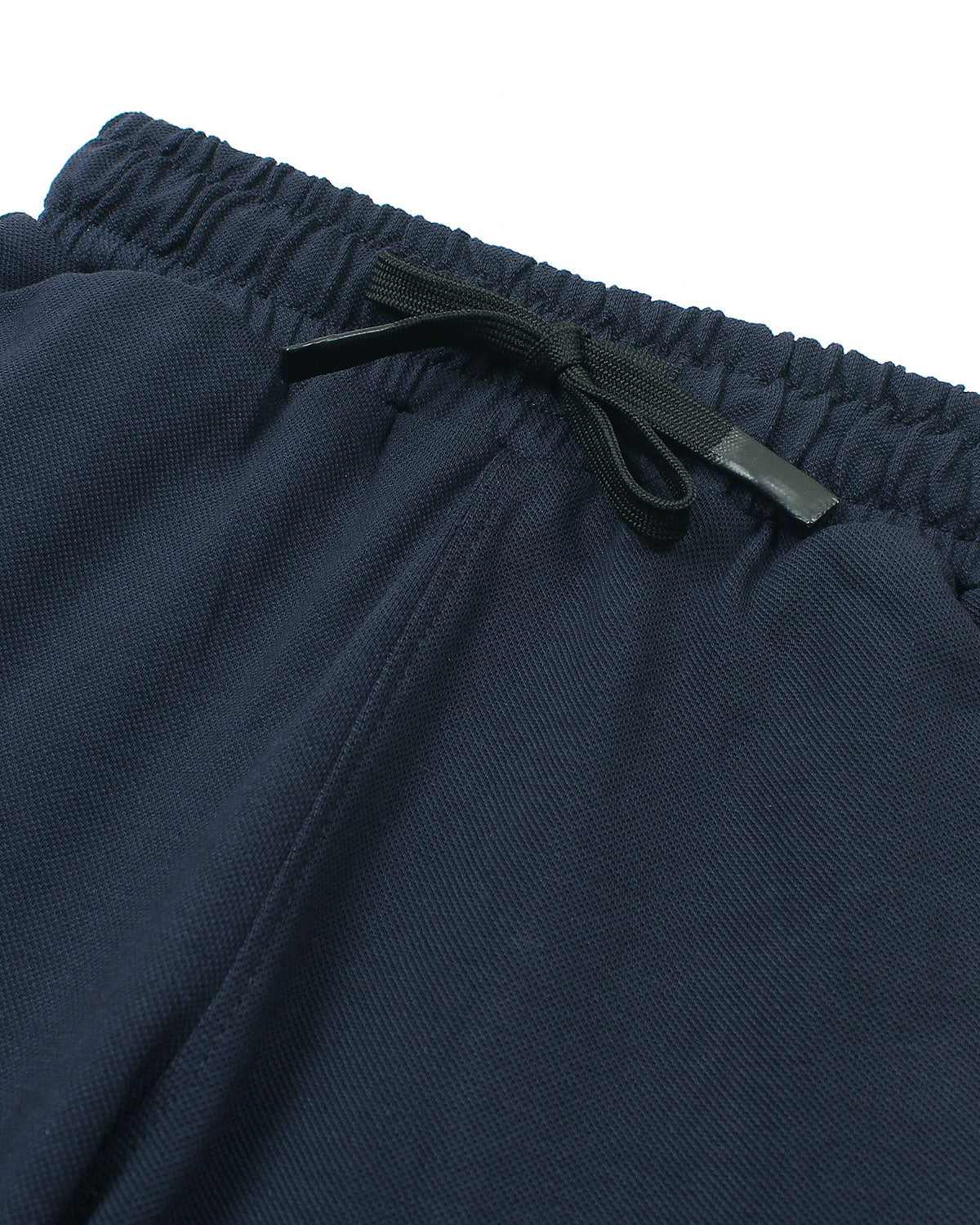 Kids Notch Lapel Pique Tracksuit - Navy Blue