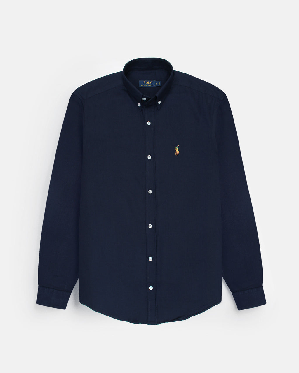 Premium Iconic Men Oxford Shirt -  Navy Blue