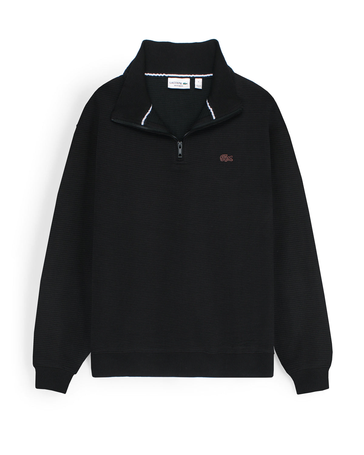 Premium Men's Loc. Mock Neck - Black