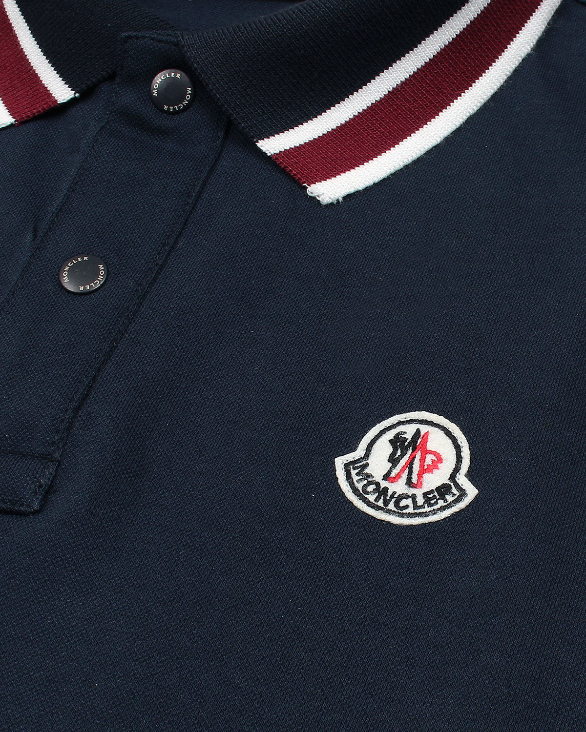 Premium Men Batch Monc. Polo - Navy Blue