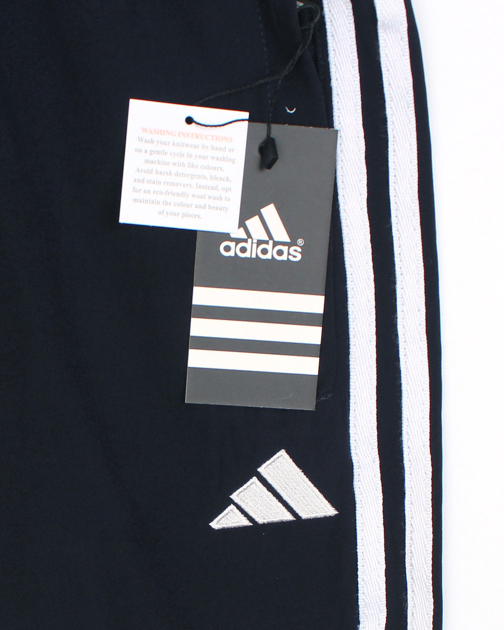 Adi. Tricot Three Stripes Track Pant - Navy Blue