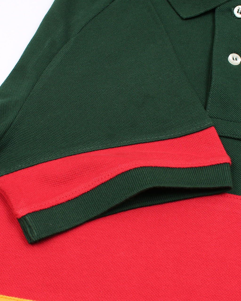 Exclusive R-L Men Multi Color Polo - G-R-B