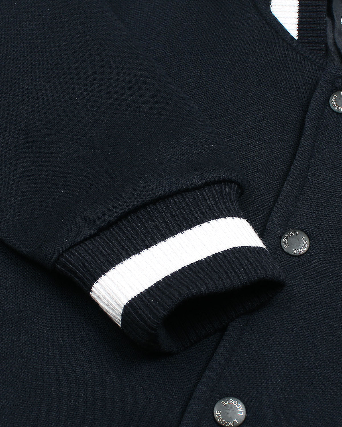 Premium Base Ball Lac. Jacket - Navy Blue