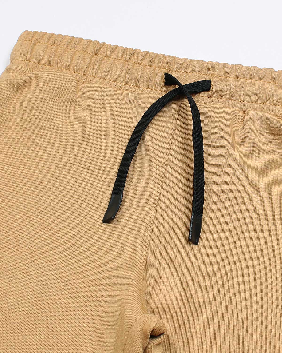 Baby Girls High Neck Tracksuit - Beige