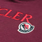 Mon. Logo Kids Hoodie - Maroon