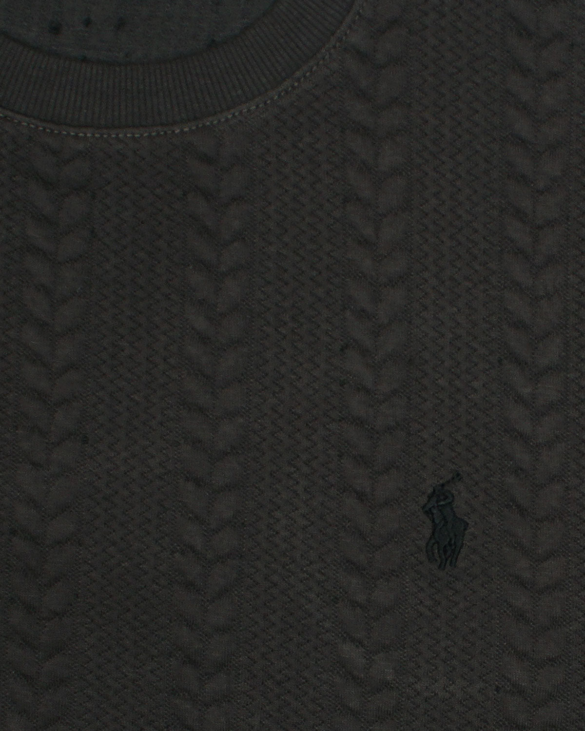 Premium Men's Fleece Sweater - Dark Grey