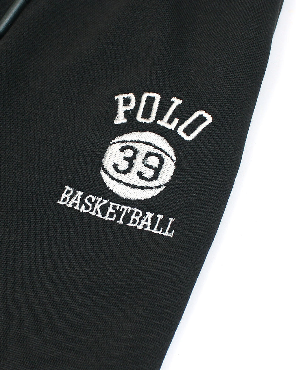 Kids Winter Basketball Jogger Pants - Black