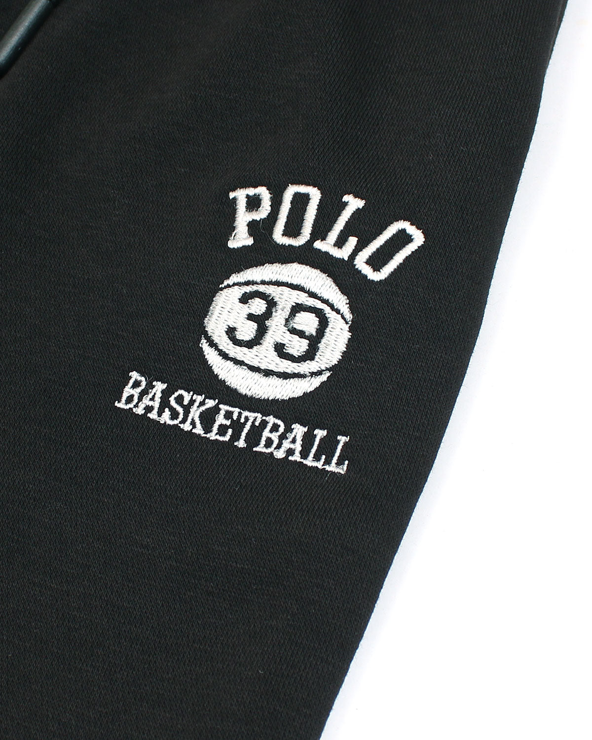 Kids Winter Basketball Jogger Pants - Black