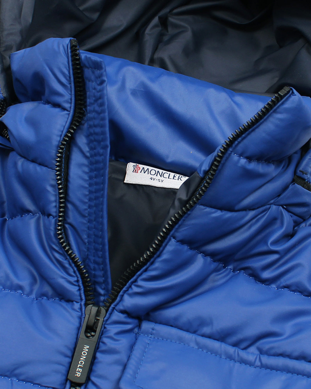 Kids Mon. Puffer Hooded Jacket - Royal Blue