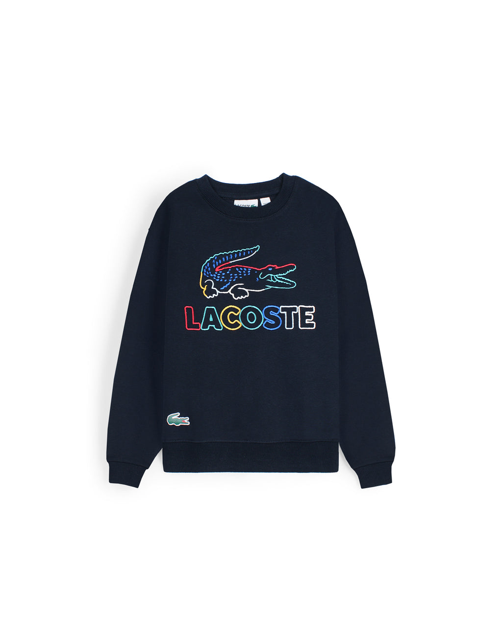 Kids Lac. Embraided Sweatshirt - Navy Blue