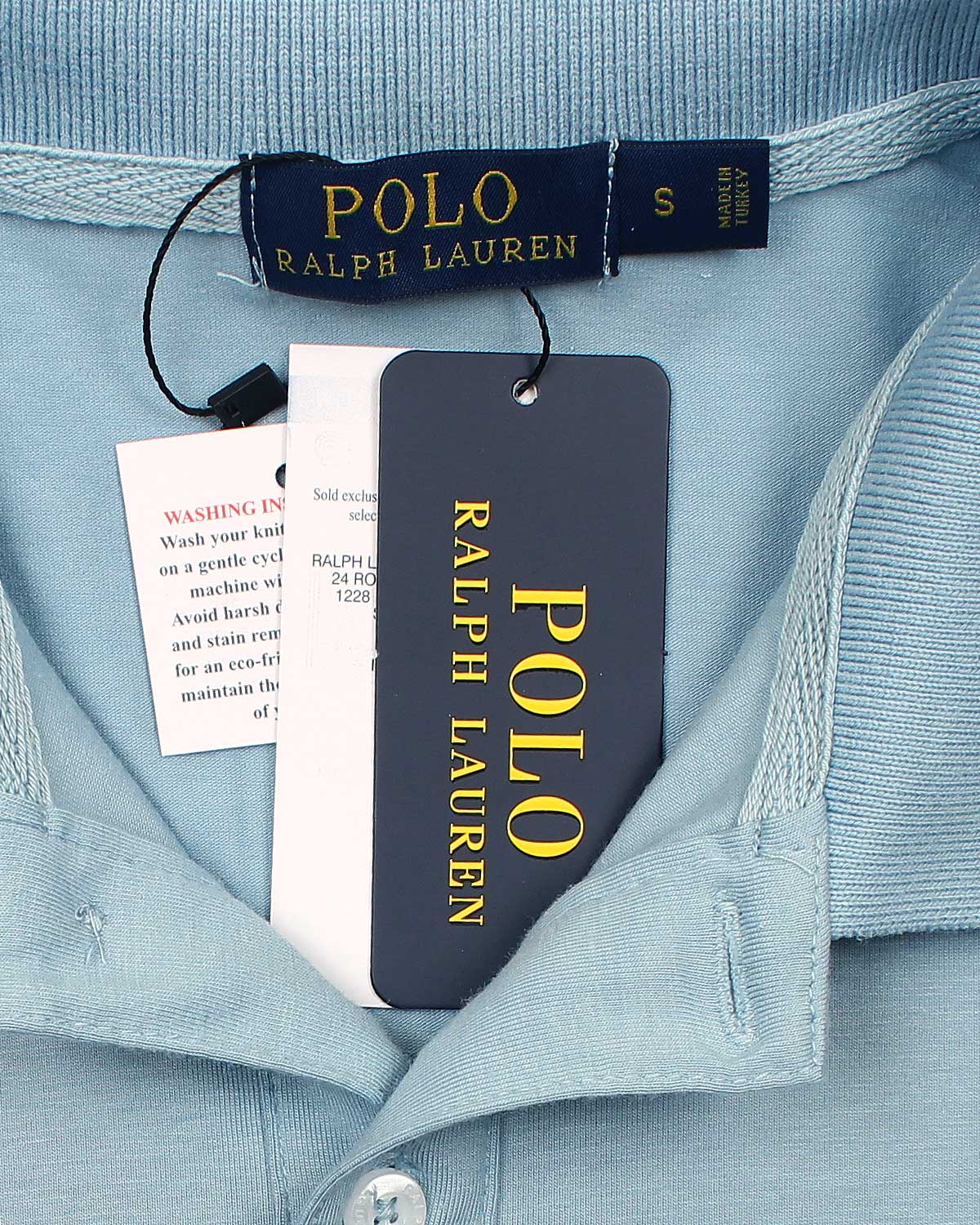 Men's Modal Iconic Polo Shirt - Sky Blue