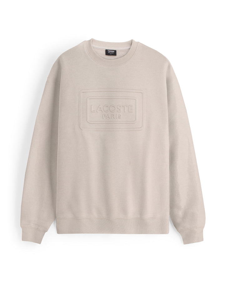 Men's Emb Lac. Sweatshirt - Off White