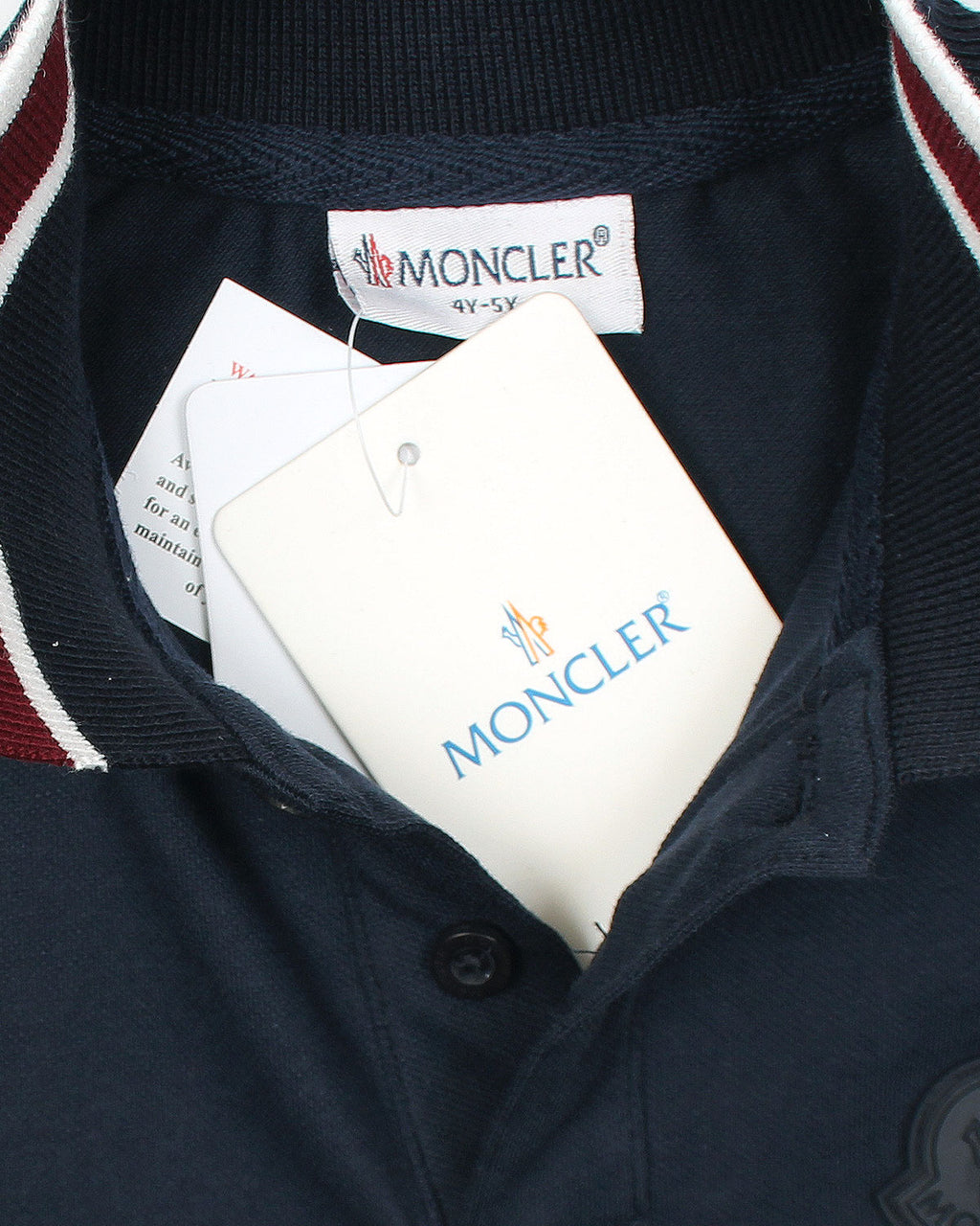Premium Kids Mon. Batch Polo - Navy Blue