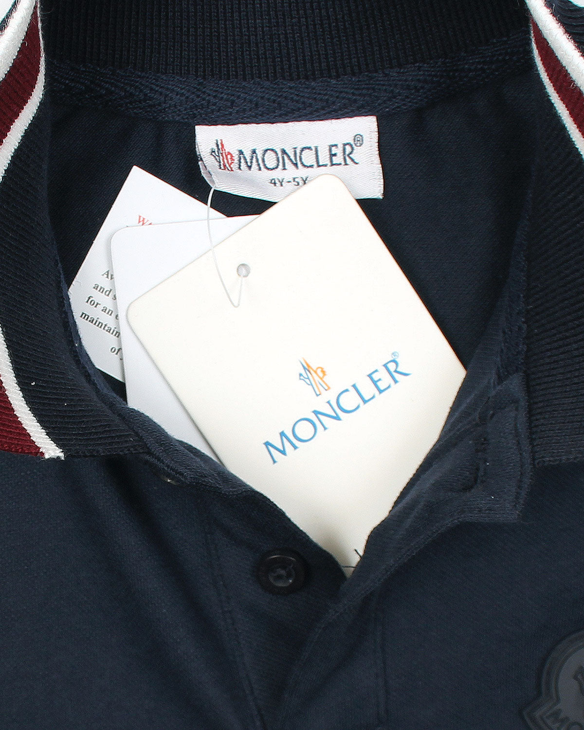 Premium Kids Mon. Batch Polo - Navy Blue