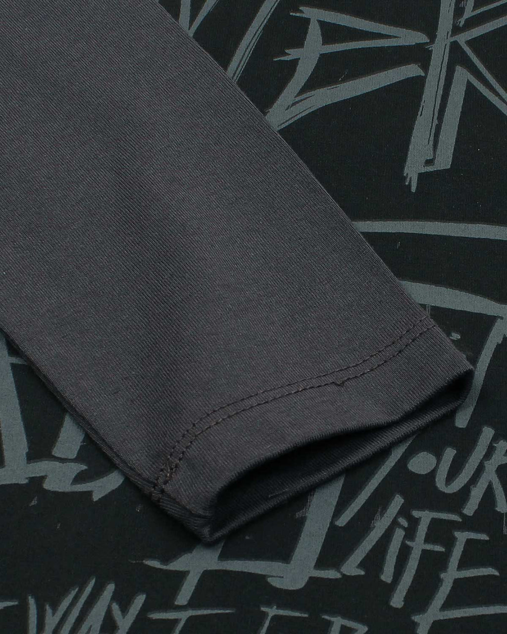 Kids Graphic Loungewear Set - Black & Green