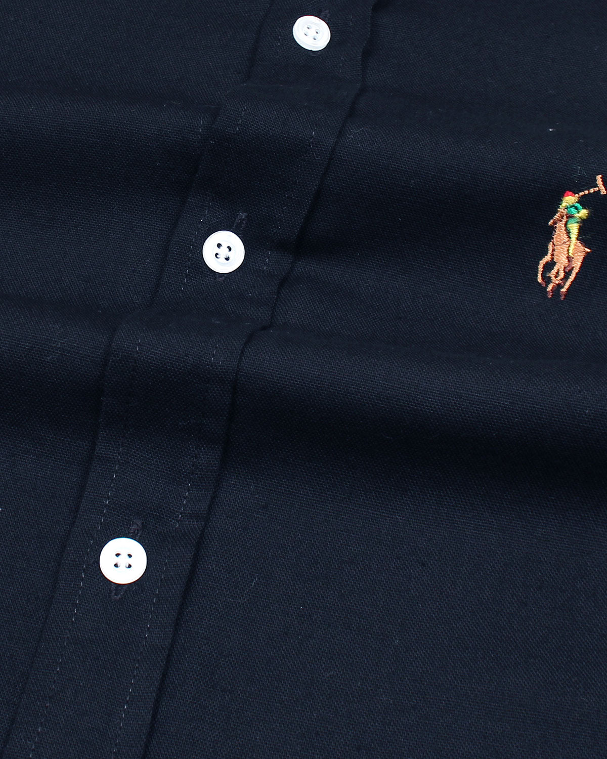 Premium Iconic Men Oxford Shirt -  Navy Blue