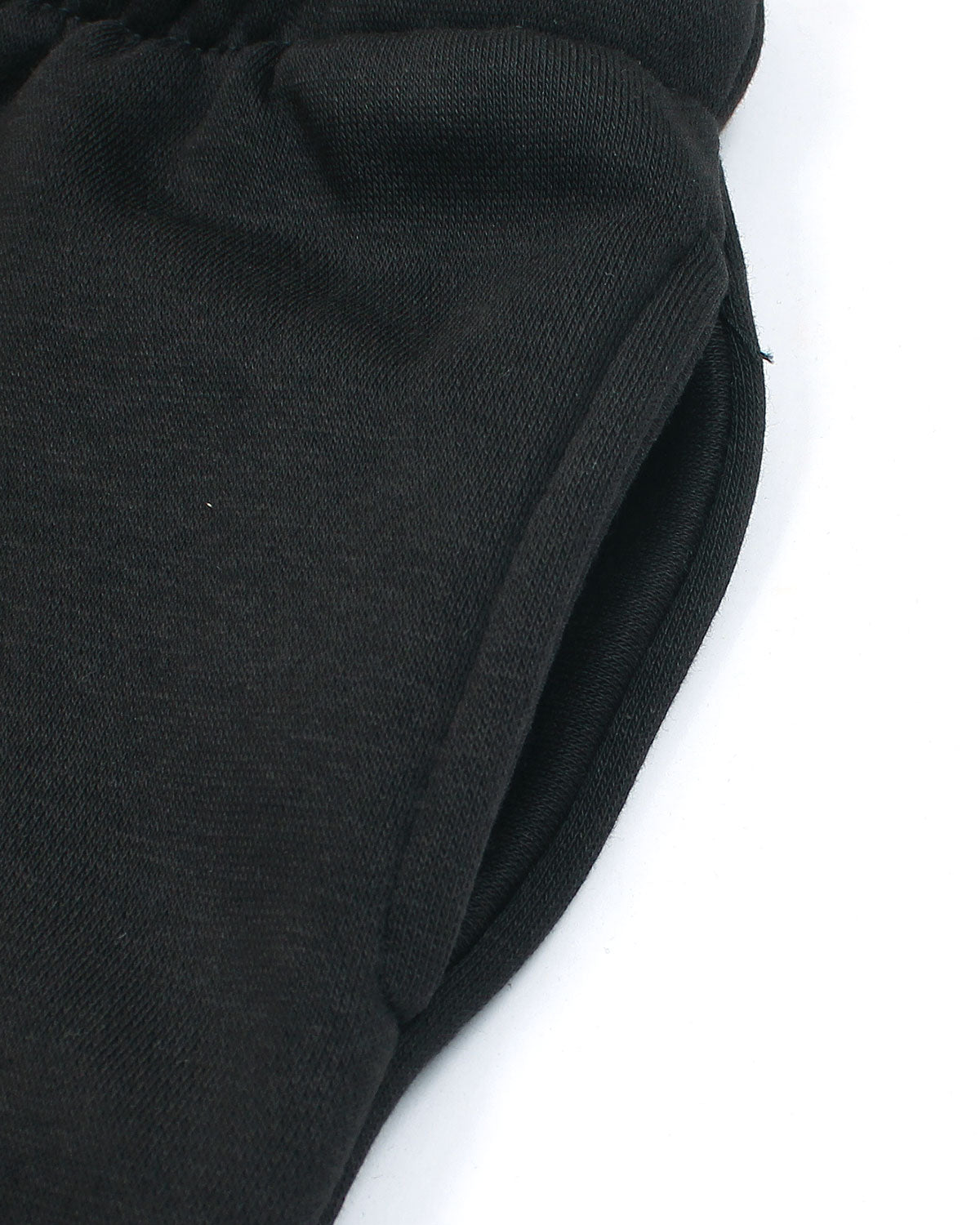 Kids Winter Basketball Jogger Pants - Black