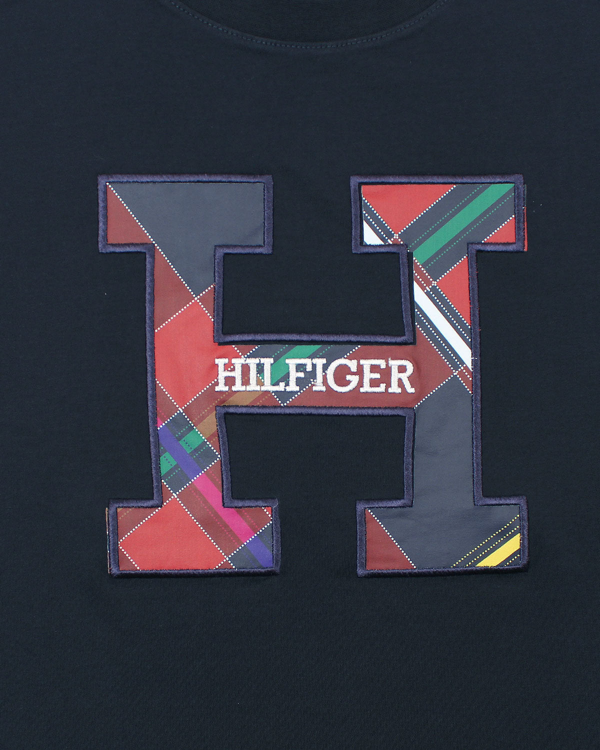 Men's Hil. Motive T Shirt - Navy Blue